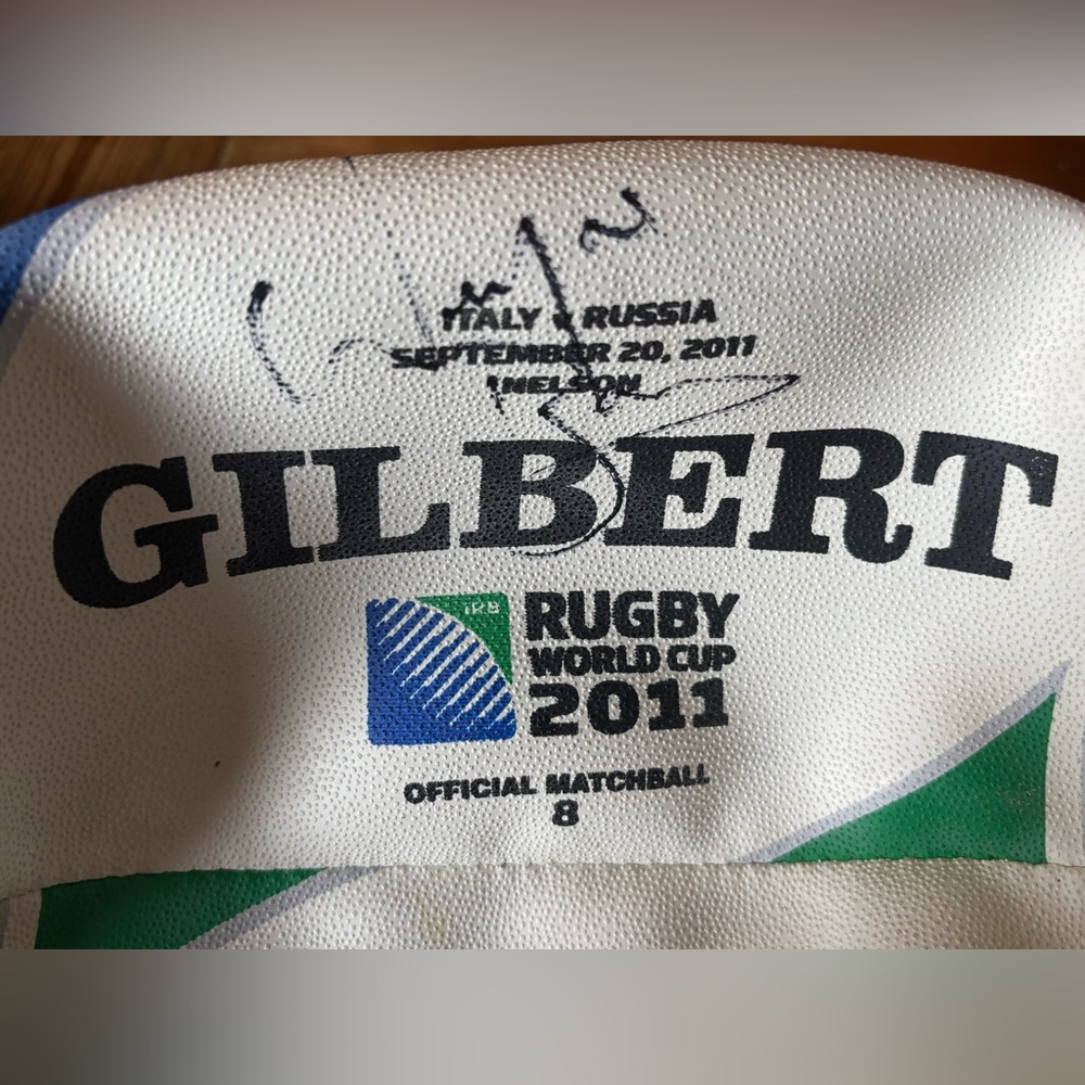 WRC 2011 Official Match Ball - Match Italy vs. Russia